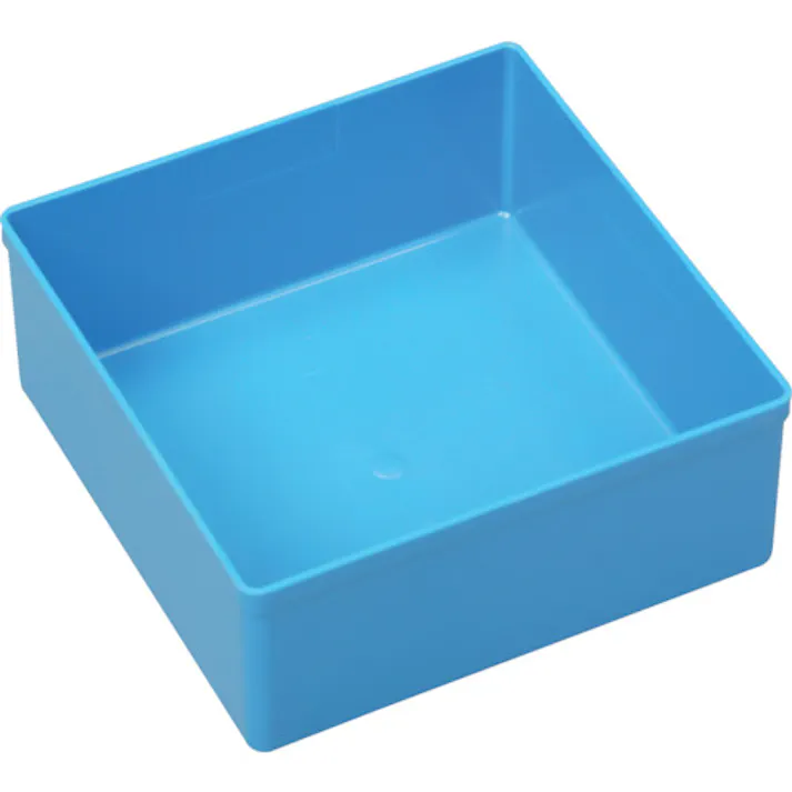 【CAINZ-DASH】allit社 プラスチックボックス Allitパーツケース EuroPlus用 青 108X108X45mm 456302【別送品】