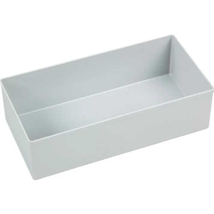 【CAINZ-DASH】allit社 プラスチックボックス Allitパーツケース EuroPlus用 グレー 108X216X63mm 456309【別送品】