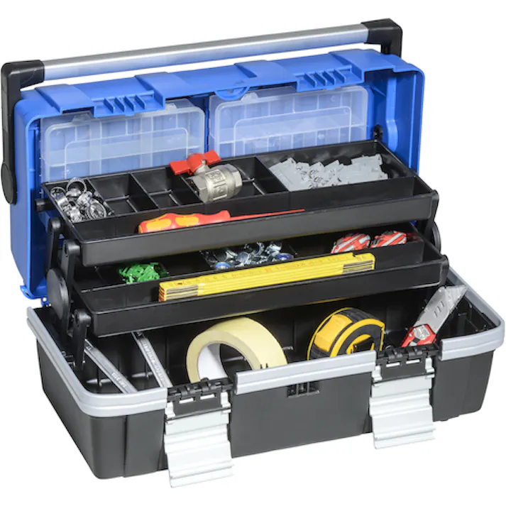 【CAINZ-DASH】allit社 ツールボックス McPlus ProAlu 475X255X215mm パーツケース2個付 457031【別送品】