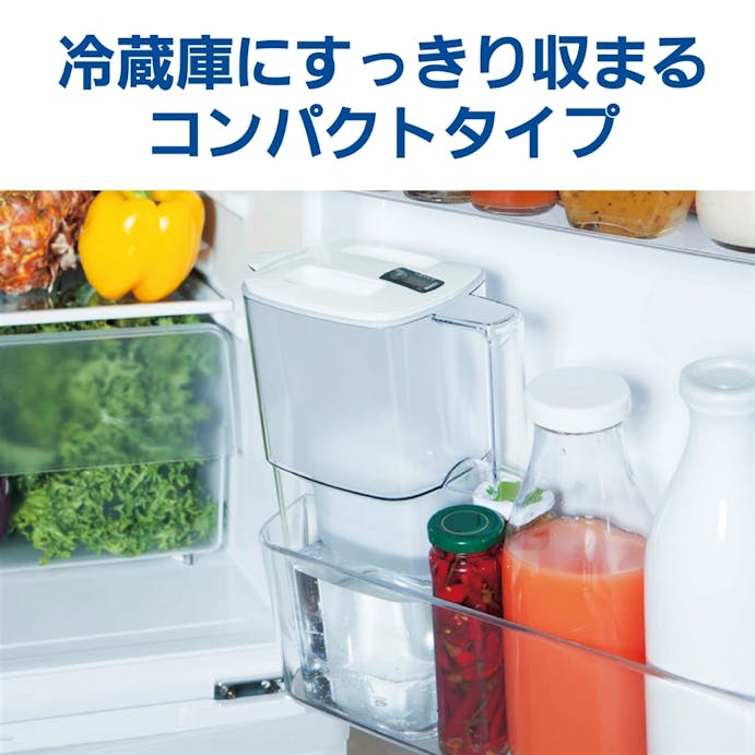 BRITA ブリタ ポット型浄水器 リクエリ マクストラプラスカートリッジ1個付き(販売終了)