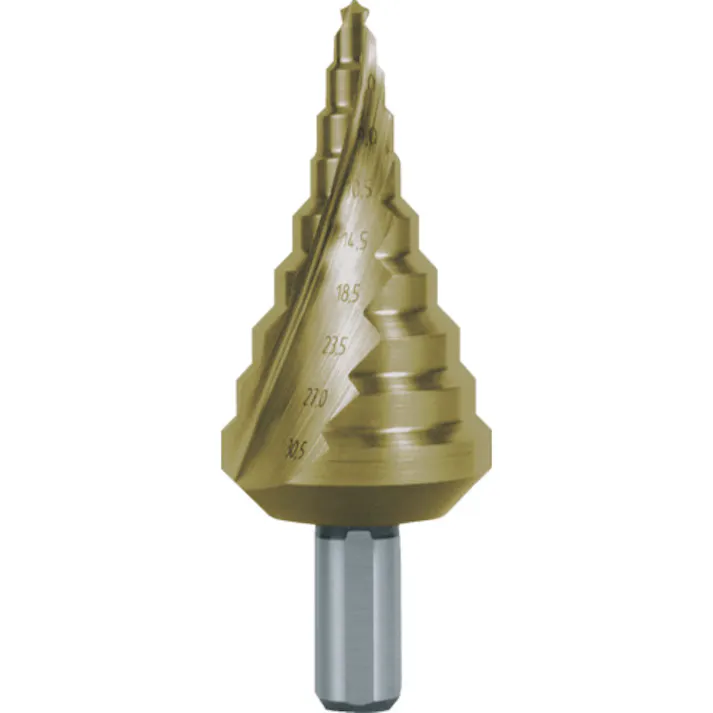 【CAINZ-DASH】RUKO社 2枚刃スパイラルステップドリル 30.5mm チタン 101-093T【別送品】