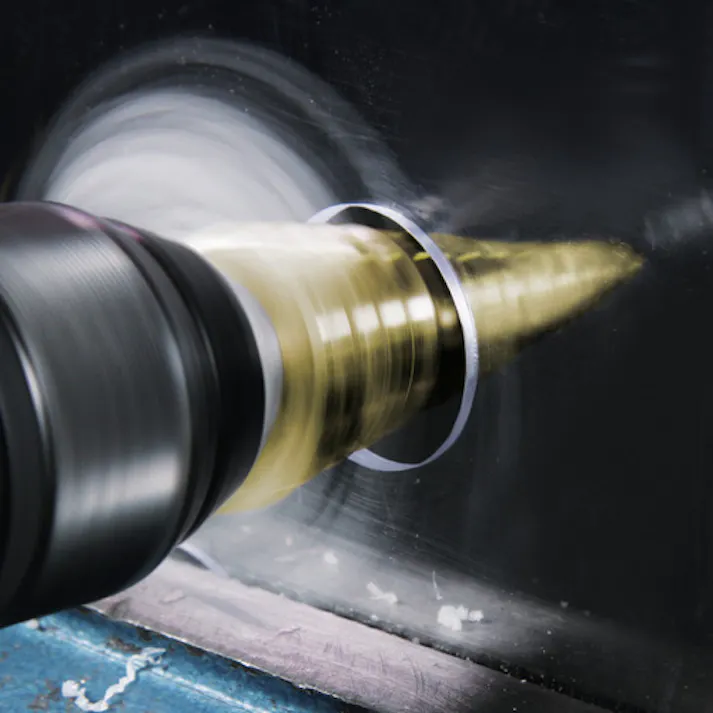 【CAINZ-DASH】RUKO社 2枚刃スパイラルステップドリル(六角軸タイプ) 30mm チタン 101052TH【別送品】