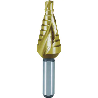 【CAINZ-DASH】RUKO社 2枚刃スパイラルステップドリル 12mm チタン 短尺 101-061T【別送品】