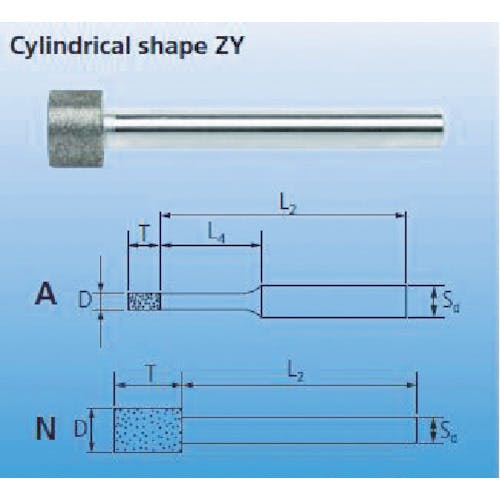 フェアッド社 ダイヤモンドインターナルバー 3mm軸 120 刃径4.0mm DZY-N4.0-119228 ダイヤモンドバー(ダイヤモンドバー) フェアッド社 ダイヤモンドインターナルバー 3mm軸 120 刃径4.0mm DZY-N4.0-119228 ダイヤモンドバー(ダイヤモンドバー)