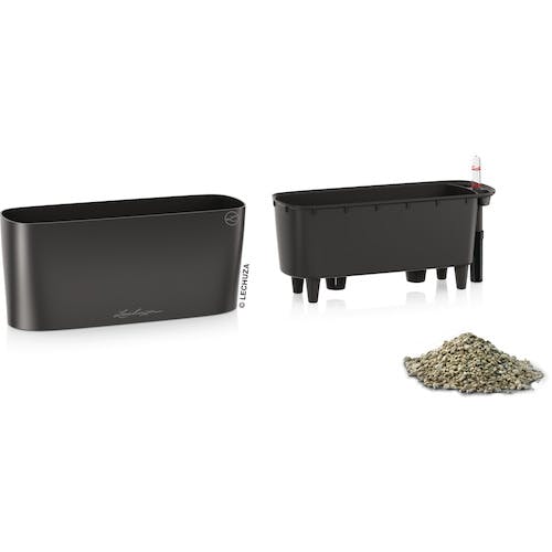 CAINZ-DASH】geobra社 底面給水プランター デルタ10 土容量