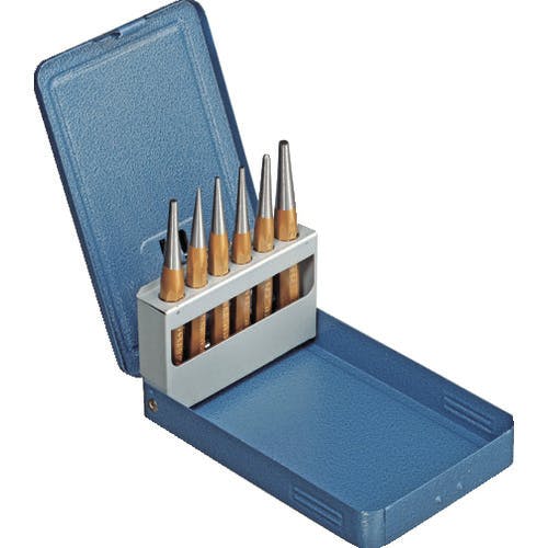 【CAINZ-DASH】ゲドレー社 ポンチ６本セット 8754060【別送品】