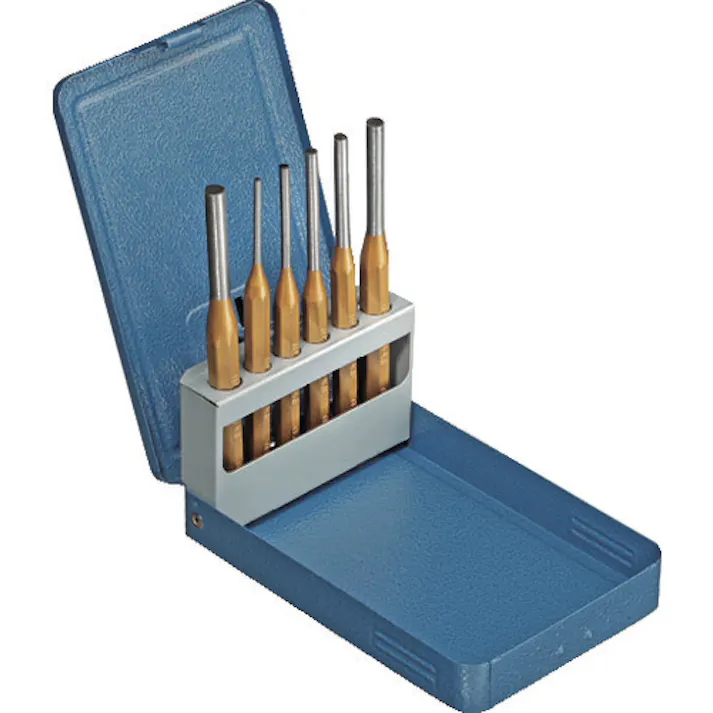 【CAINZ-DASH】ゲドレー社 ピンポンチ6点セット 8758050【別送品】