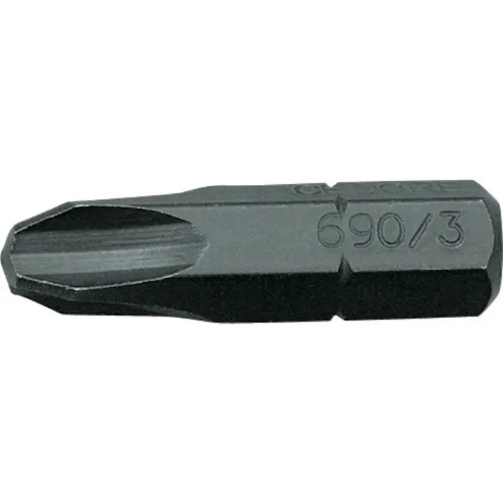 【CAINZ-DASH】ゲドレー社 スクリュードライバービット 690 1/4 PH3 25mm 6541590【別送品】