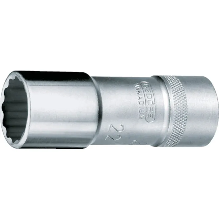 【CAINZ-DASH】ゲドレー社 ソケット ロング(12角) 1/2 14mm 6140250【別送品】