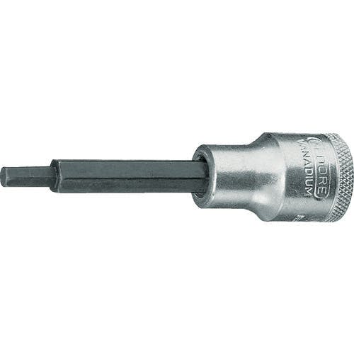 【CAINZ-DASH】ＧＥＤＯＲＥ社 ロングヘキサゴンビットソケット　１／２　６ｍｍ　ＩＮ１９Ｌ 6145800【別送品】