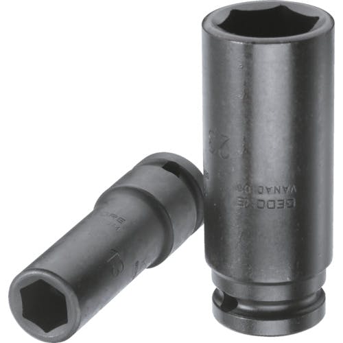 【CAINZ-DASH】ＧＥＤＯＲＥ社 インパクト用ソケット（６角）ロング　Ｋ１９Ｌ　１／２　２２ｍｍ 6164270【別送品】