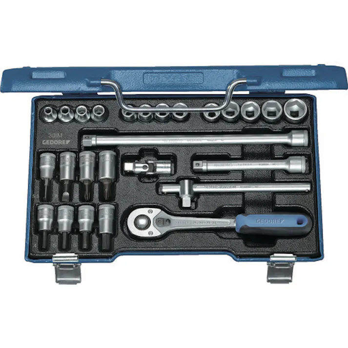 【CAINZ-DASH】ゲドレー社 ソケットセット 3/8 30 IMU‐10 6229740【別送品】