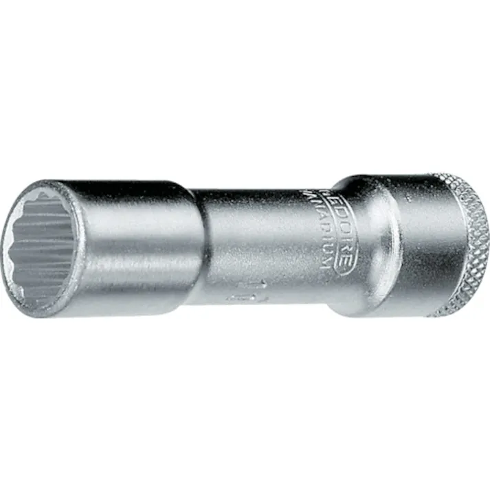 【CAINZ-DASH】ゲドレー社 ソケット(12角) 3/8 ロング 12mm 6258680【別送品】