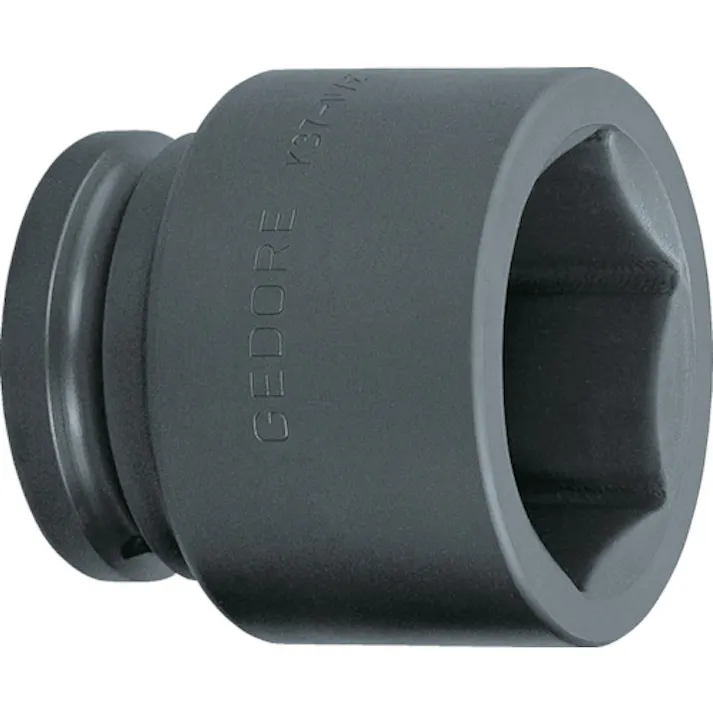 【CAINZ-DASH】ゲドレー社 インパクト用ソケット(6角) 1・1/2 K37 70mm 6328720【別送品】