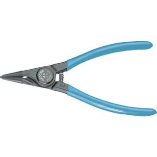 【CAINZ-DASH】ゲドレー社 スナップリングプライヤー 軸用直型 8000A 3-10mm 6701380【別送品】