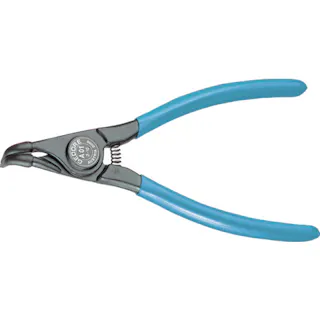 【CAINZ-DASH】ゲドレー社 スナップリングプライヤー 軸用曲型 8000A 3-10mm 6702270【別送品】