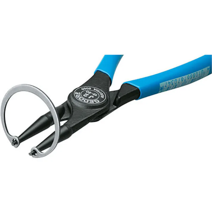 【CAINZ-DASH】ゲドレー社 スナップリングプライヤー 穴用直型 8000J 8-13mm 6703240【別送品】