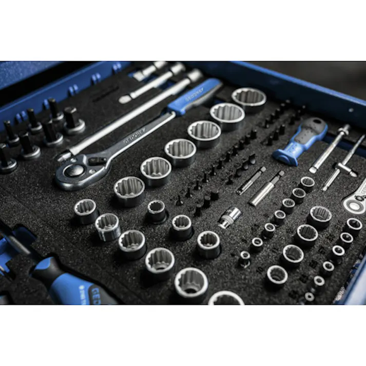 【CAINZ-DASH】ゲドレー社 ツールトロリー 引出6段 75x4 120x1 210x1 9018140【別送品】