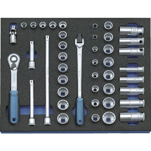 ゲドレー社 ソケットレンチセット3/8 2005CT2‐D30 2016486 整備用工具セット(キャビネットタイプ) ゲドレー社 ソケットレンチセット3/8 2005CT2‐D30 2016486 整備用工具セット(キャビネットタイプ)
