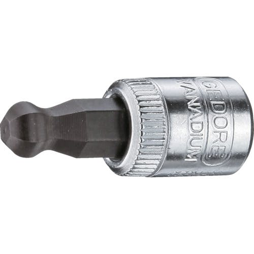 ゲドレー社 ボールポイントヘキサゴンビットソケット IN20K 対辺6mm 2219468 ヘキサゴンソケット ゲドレー社 ボールポイントヘキサゴンビットソケット IN20K 対辺6mm 2219468 ヘキサゴンソケット
