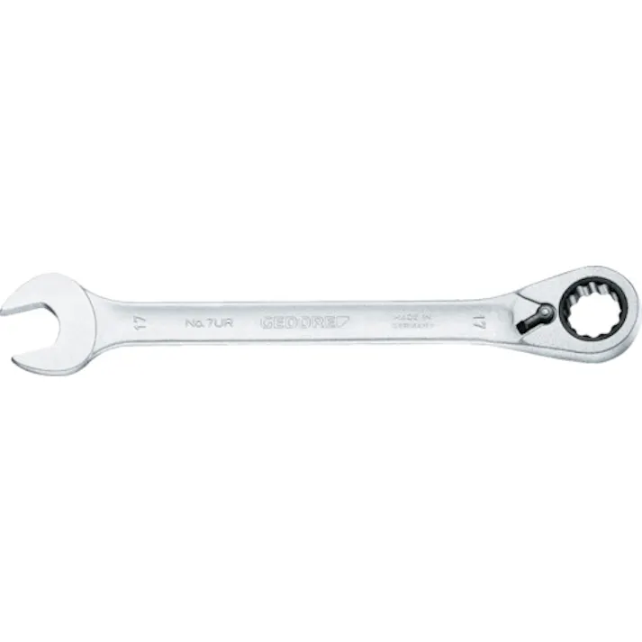 【CAINZ-DASH】ゲドレー社 コンビネーションラチェットレンチ 19mm 傾斜角度付き 2297361【別送品】