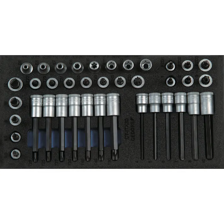 【CAINZ-DASH】ゲドレー社 【売切廃番】ビットソケットセット3/8 1500CT1‐ITX30 2308983【別送品】