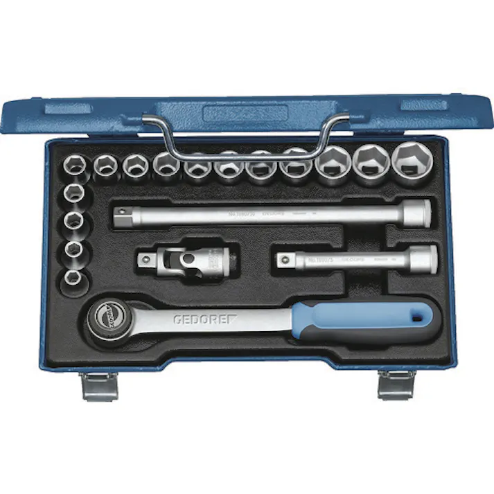 【CAINZ-DASH】ゲドレー社 ソケットセット 1/2 19JMU‐3 2682842【別送品】