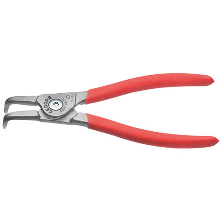 【CAINZ-DASH】ゲドレー社 面接触スナップリングプライヤー 軸用曲型 8000 AE01 85‐140mm 2930749【別送品】