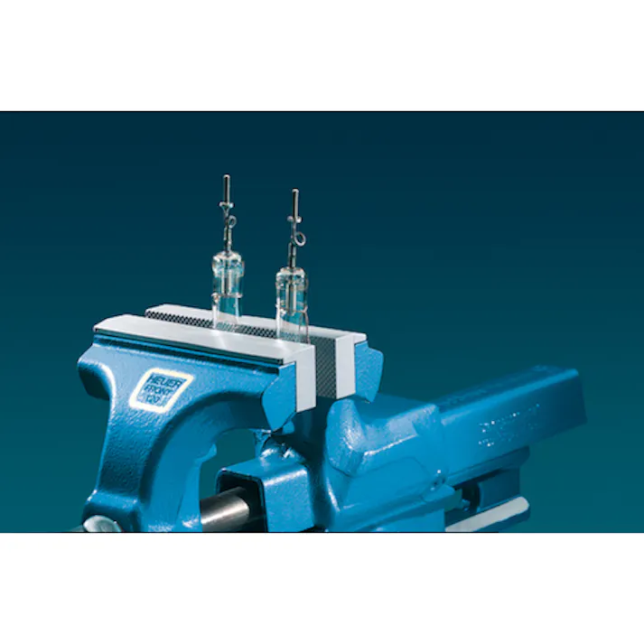 【CAINZ-DASH】Brockhaus HEUER社 バイス用パーツ ポリウレタン溝付きタイプ 口金 HEUER Protective Jaws PP 140mm 107140【別送品】