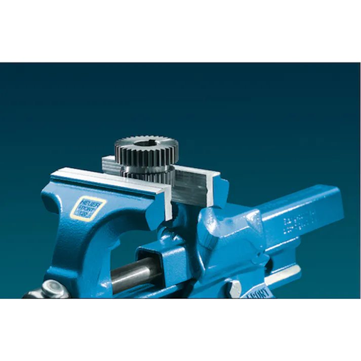 【CAINZ-DASH】Brockhaus HEUER社 バイス用パーツ アルミニュートラルタイプ 口金 HEUER Protective Jaws N 120mm 110120【別送品】