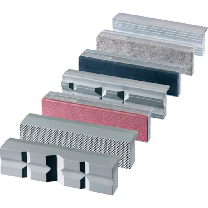 【CAINZ-DASH】Brockhaus HEUER社 バイス用パーツ アルミニュートラルタイプ 口金 HEUER Protective Jaws N 120mm 110120【別送品】