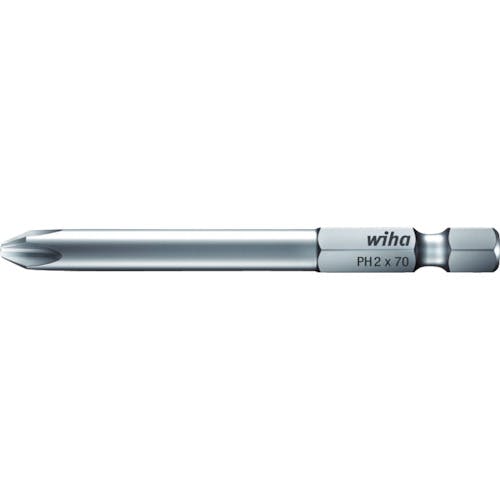 wiha社 プロフェッショナル1/4 プラスビットE63型 刃先3 全長70mm 70410370 片頭ドライバービット wiha社 プロフェッショナル1/4 プラスビットE63型 刃先3 全長70mm 70410370 片頭ドライバービット