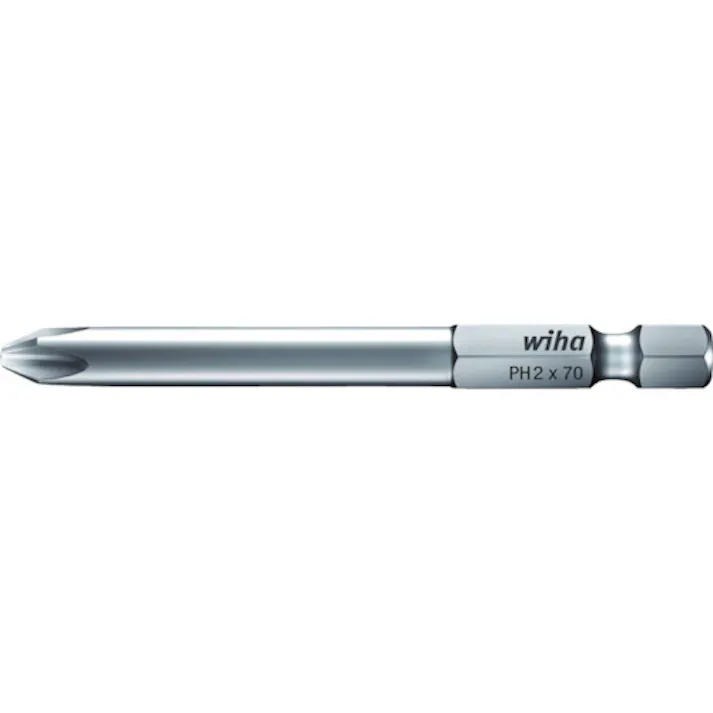 【CAINZ-DASH】wiha社 【売切廃番】 プロフェッショナル1/4 プラスビットE63型 刃先3 全長90mm 70410390【別送品】