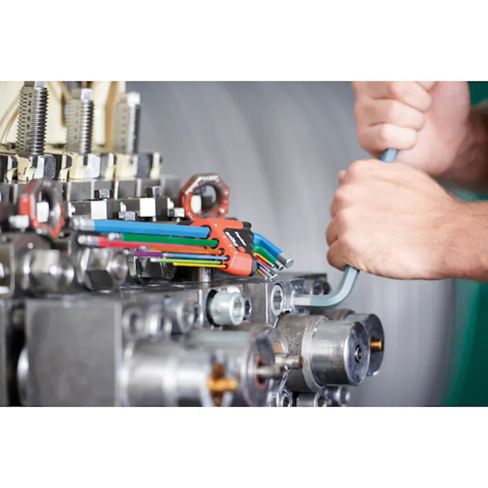 【CAINZ-DASH】wiha社 マジックリング付 蛍光色ボールポイント 六角レンチ 3.0mm 橙 369R030F【別送品】