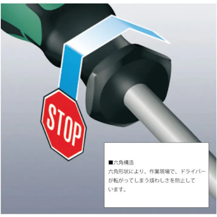 【CAINZ-DASH】Wera社 354 ヘキサゴンドライバー 2.5X75 023107【別送品】