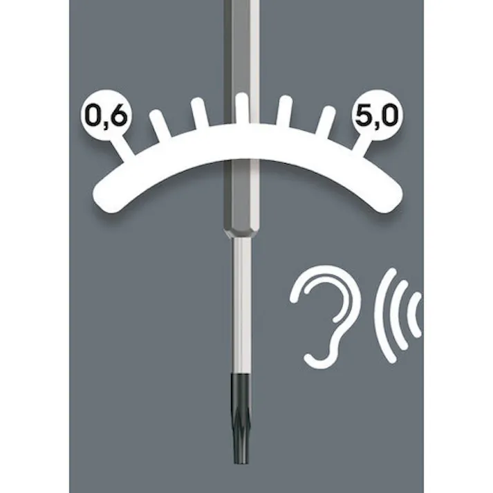 【CAINZ-DASH】Wera社 300 トルクドライバー 2.5 027911【別送品】