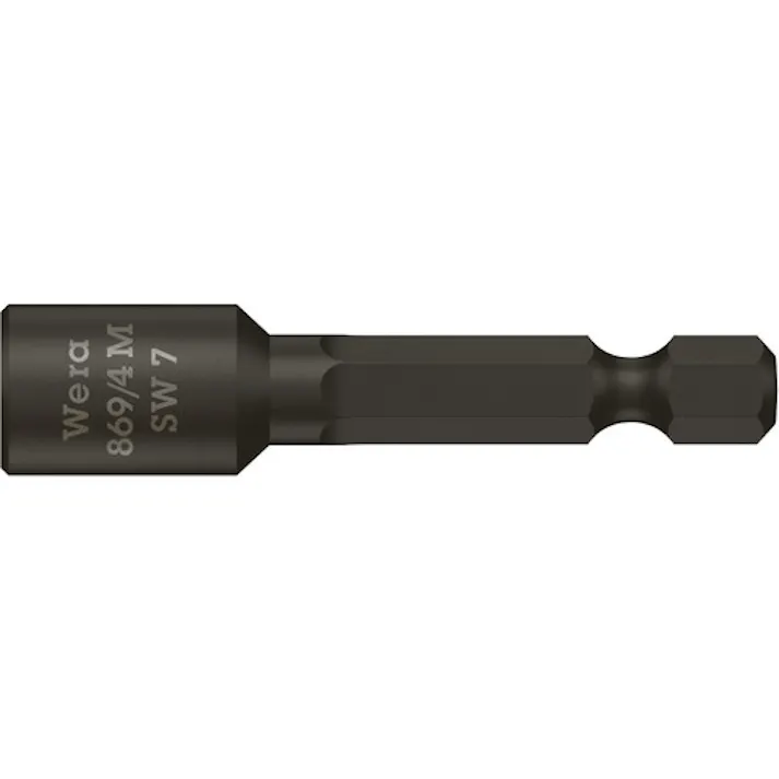 【CAINZ-DASH】Wera社 869/4MSB ナットセッター(ブリスター) 7.0 073502【別送品】