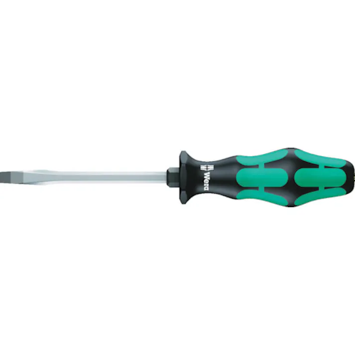 【CAINZ-DASH】Wera社 マイナスドライバー クラフトフォーム 334SK 刃先7.0 軸長125mm 007675【別送品】