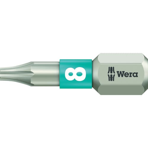 Wera社 3867/1 ステンレストーションビット トルクス8X25 071030 トーションビット Wera社 3867/1 ステンレストーションビット トルクス8X25 071030 トーションビット