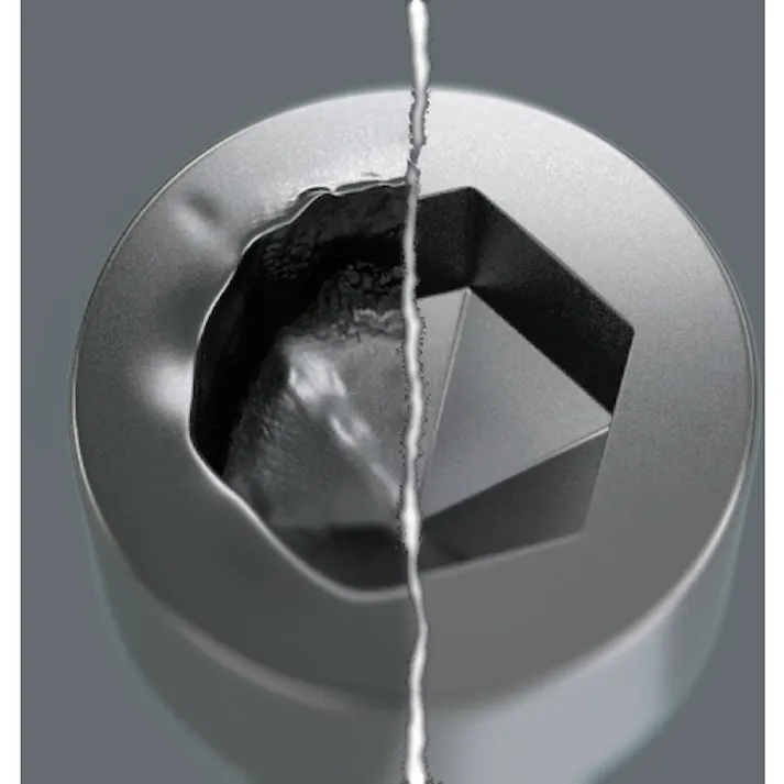 【CAINZ-DASH】Wera社 3840/1 ステンレストーションビット ヘキサゴン6.0X25 071076【別送品】