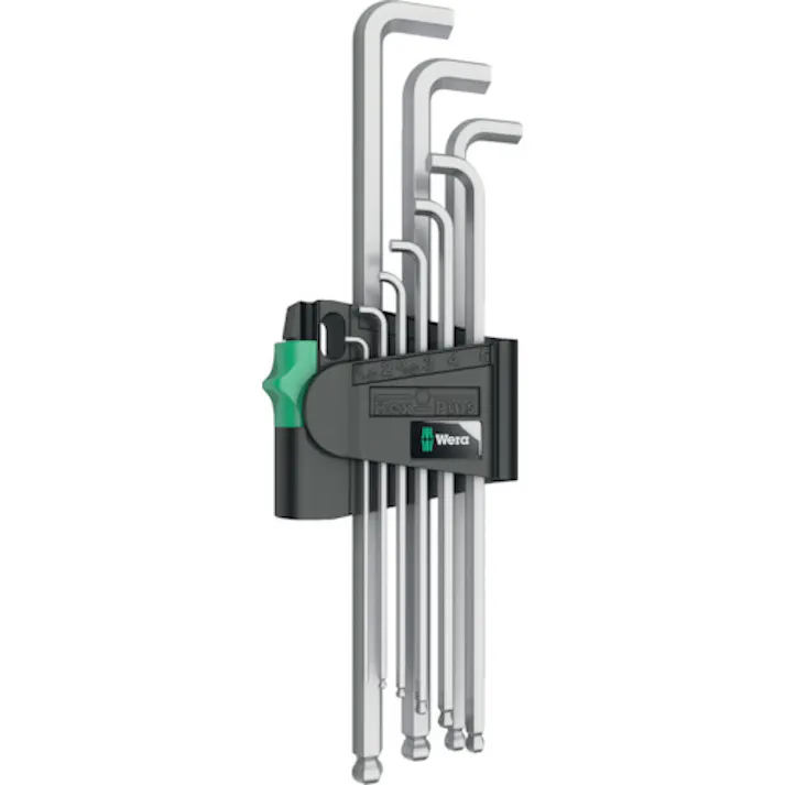 【CAINZ-DASH】Wera社 950PKLS/9SMSB ヘックスキーセット(ブリスター) 073594【別送品】