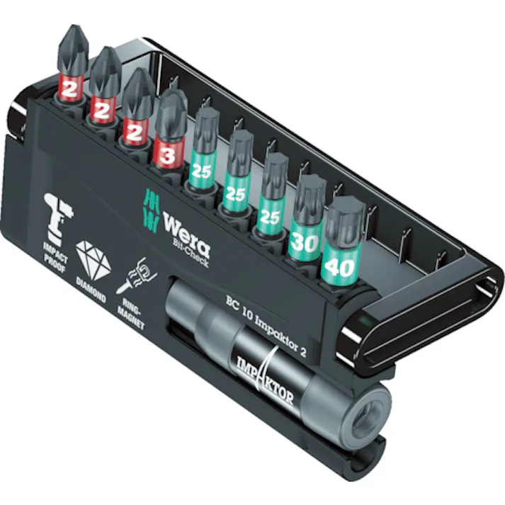 【CAINZ-DASH】Wera社 8751/67-9IMPDC インパクト ビットチェック 057682【別送品】