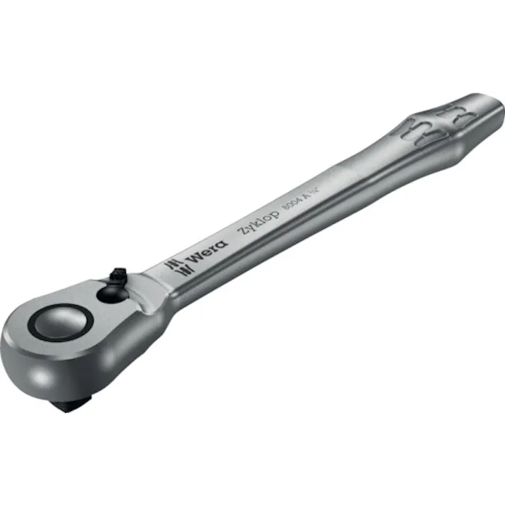 【CAINZ-DASH】Wera社 8004A サイクロップラチェット「メタル」 1/4 チェンジレバー 004004【別送品】