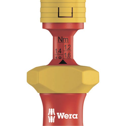 WERA社 Wera 7440 VDE絶縁トルクドライバー(プレセット)0.3〜1.2Nm 0074752 WERA社 Wera 7440 VDE絶縁トルクドライバー(プレセット)0.3〜1.2Nm 0074752