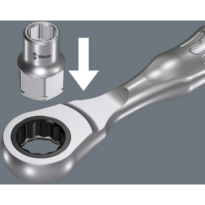 【CAINZ-DASH】Wera社 8790 ソケット(六角) 6.0mm 003669【別送品】