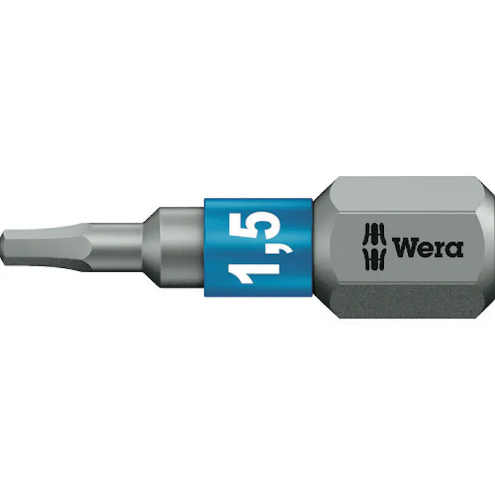 【CAINZ-DASH】Wera社 840/1 BTZ ヘックスプラスビット 1.5 x 25 mm 056680【別送品】
