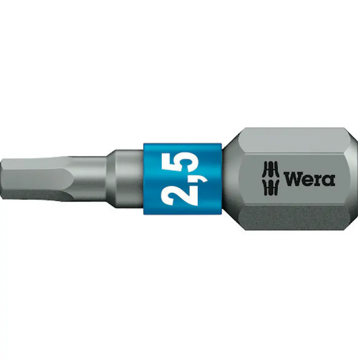 【CAINZ-DASH】Wera社 840/1 BTZ ヘックスプラスビット 2.5 x 25 mm 056682【別送品】