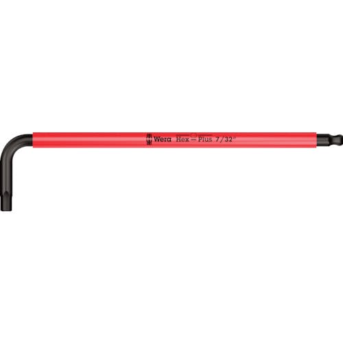 Wera社 950SPKL ボールポイントヘックスキー 7/32インチ 022635 ボールポイント六角棒レンチ(インチサイズ) Wera社 950SPKL ボールポイントヘックスキー 7/32インチ 022635 ボールポイント六角棒レンチ(インチサイズ)