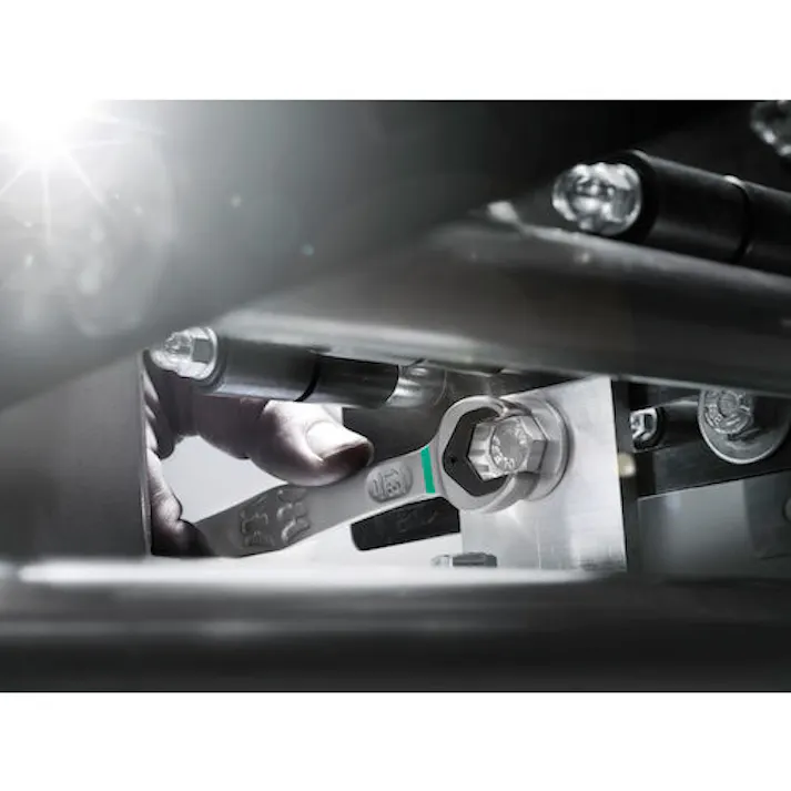 【CAINZ-DASH】Wera社 コンビネーションラチェットレンチセット 11本組 カラーコード 020091【別送品】