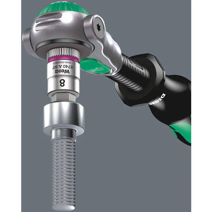 【CAINZ-DASH】Wera社 8740A HFソケット Hex-Plus4.0x28mm 003333【別送品】